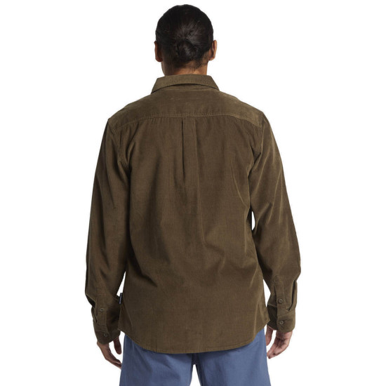 Quiksilver Ανδρικό πουκάμισο Smoke Trail - Corduroy Shirt for Men